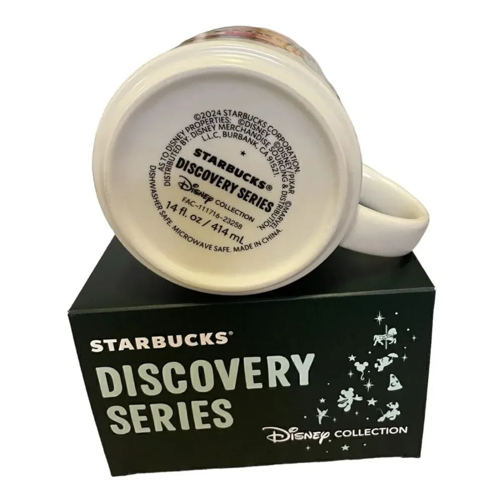 Starbucks Disney California Adventure Discovery Series Mug.NEW IN BOX